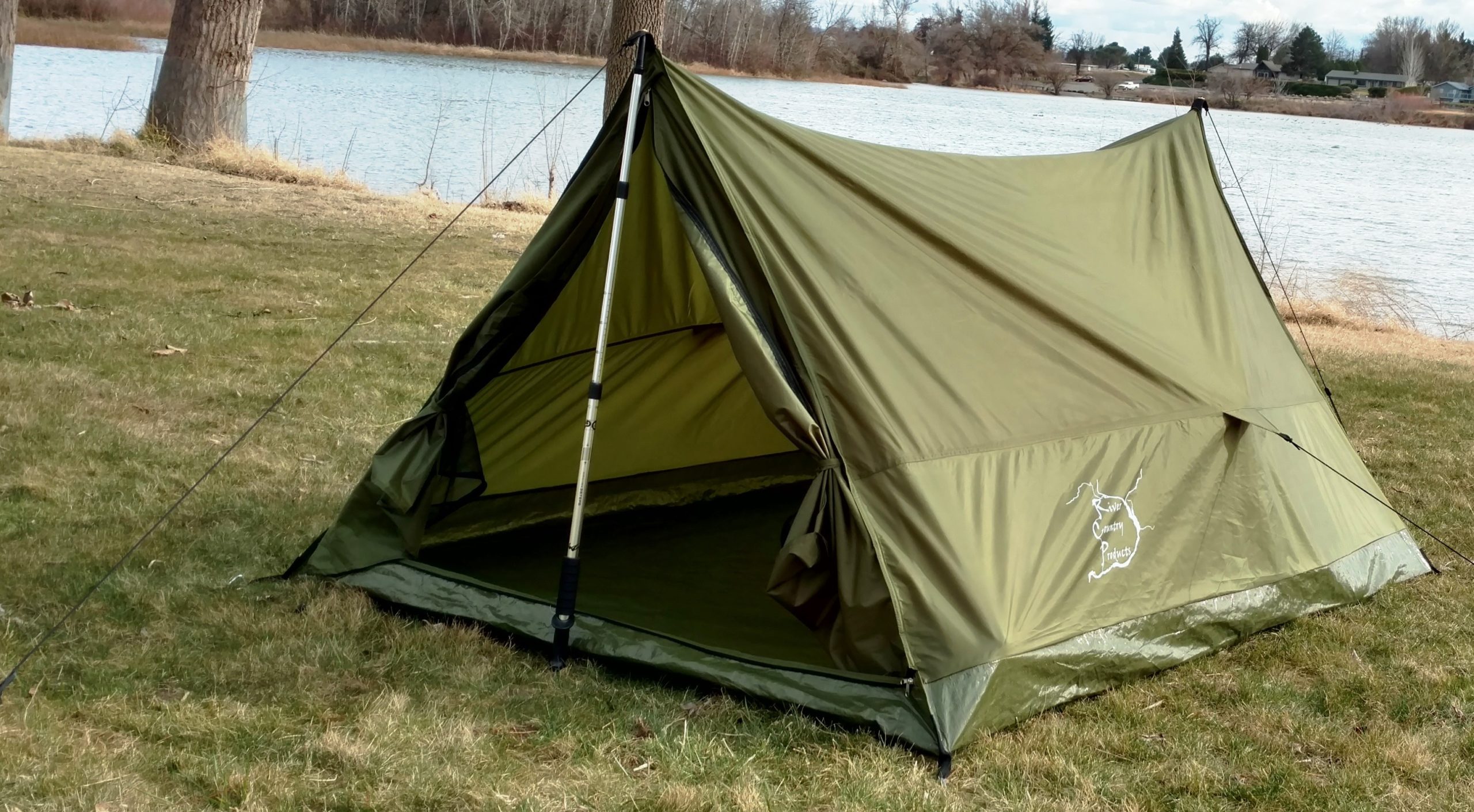 Trekker Tent 2, lightweight backpacking tent, trekking pole tent ...