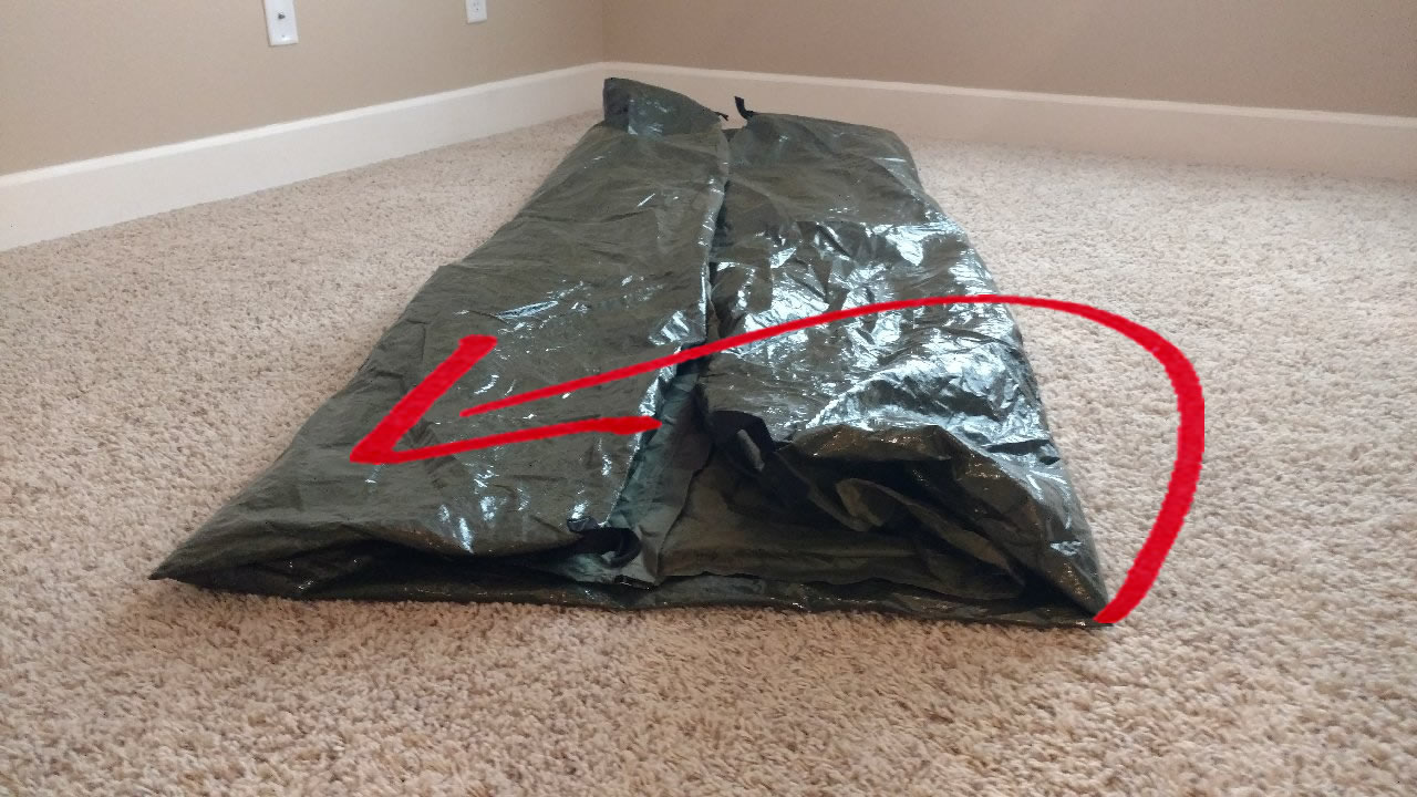 How to Fold a Backpacking Tent to smaller than a kids football in under ...