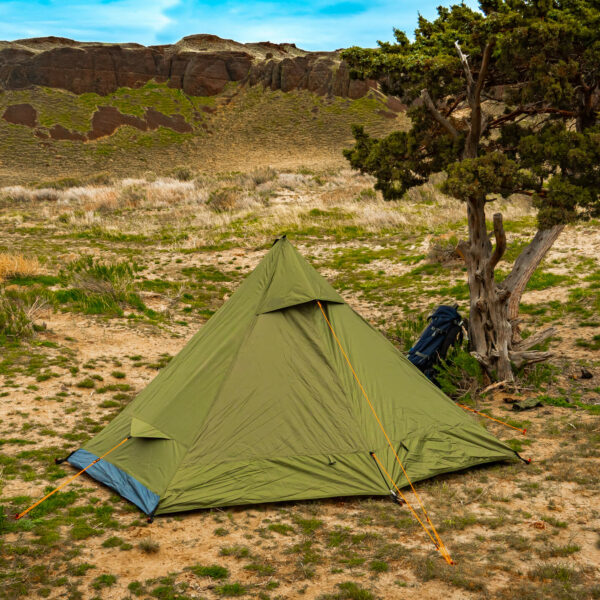 Trekker Tent 1, 1-Person Trekking Pole Backpacking and Camping Tent ...