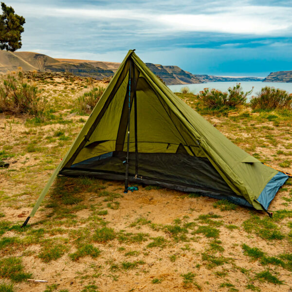 Trekker Tent 1, 1-Person Trekking Pole Backpacking and Camping Tent ...