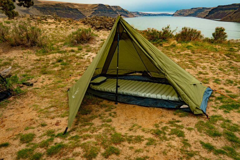 Trekker Tent 1, 1-Person Trekking Pole Backpacking and Camping Tent ...