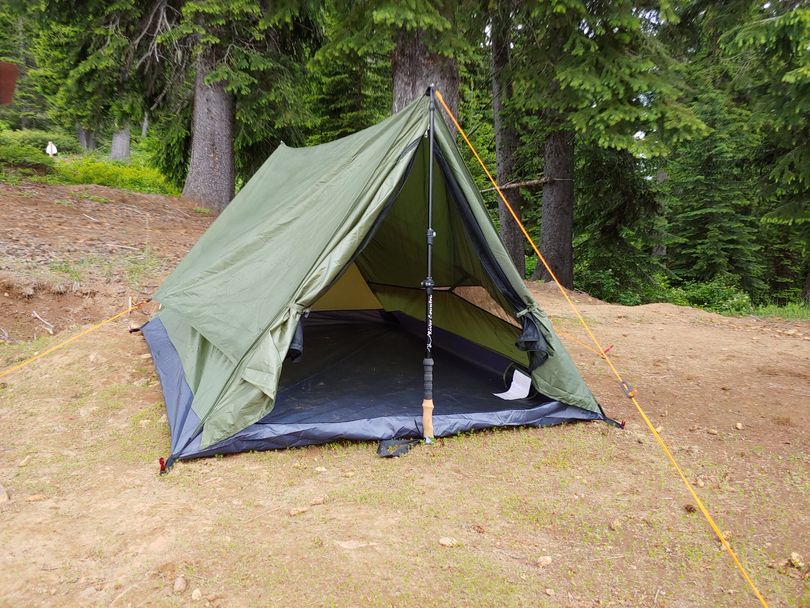 2 Person Trekking Pole Backpacking Tent, Trekker Tent 2.2 River