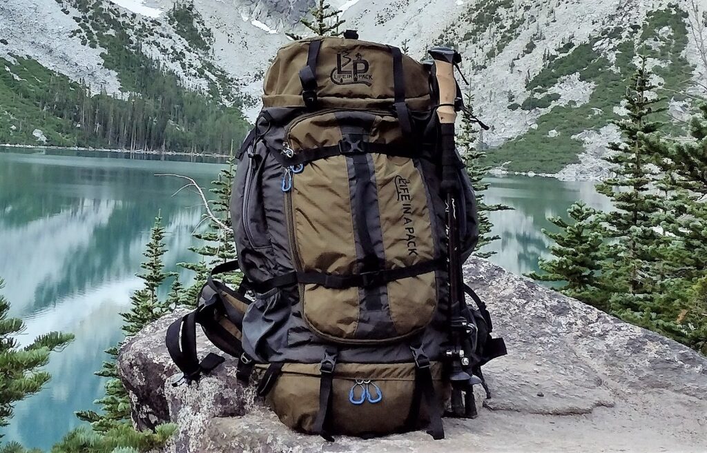 Life in a Pack 75+ Liter Backpacking Pack - River Country Products