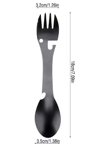 stainlesss steel spork